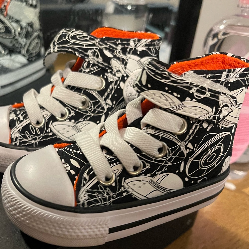 Converse infant boy black